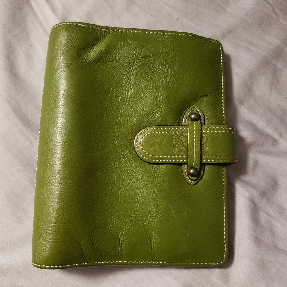 Franklin Covey Charlotte Compact leather planner